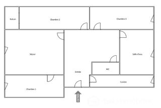  Appartement à vendre 4 pièces 65 m²