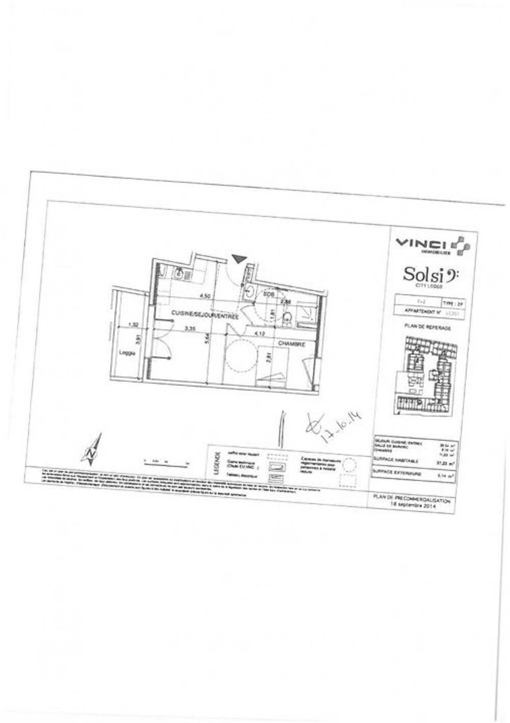 Location Appartement Appartement de 39m2 à louer sur Castelnau-le-Lez Castelnau le lez