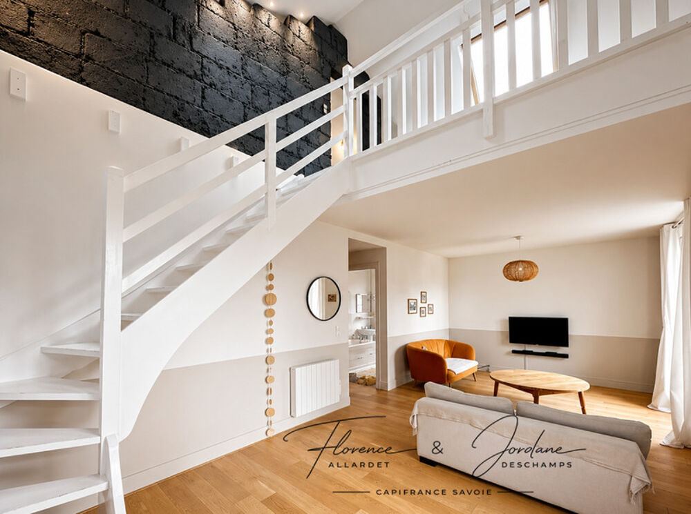 Vente Appartement AIX-LES-BAINS – DUPLEX DE CHARME À QUELQUES PAS DU PETIT PORT ET DU LAC DU BOURGET Aix les bains