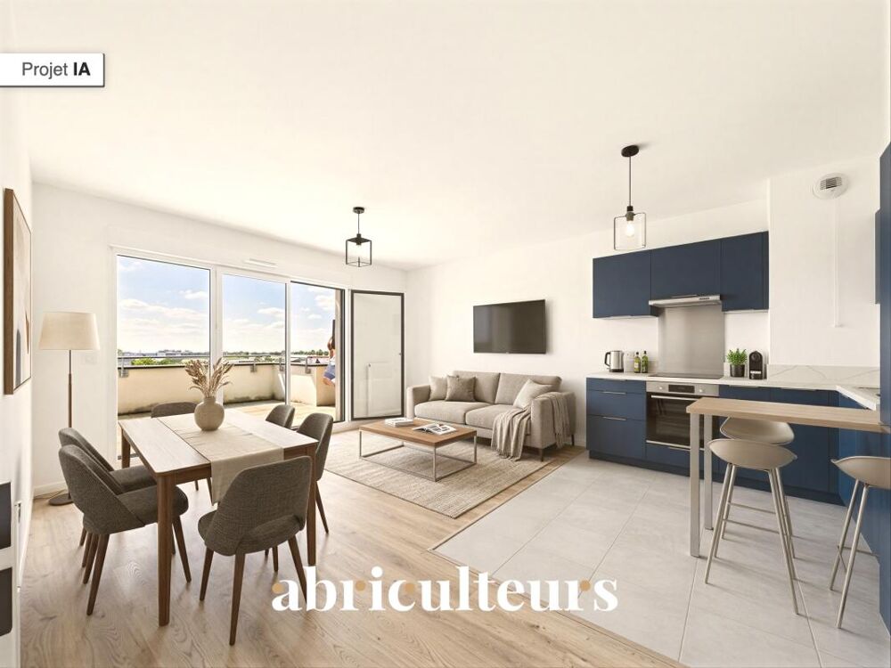 Vente Appartement Appartement familial 5 pièces 91 m² – 2 terrasses, 2 parkings (Colombes) Colombes