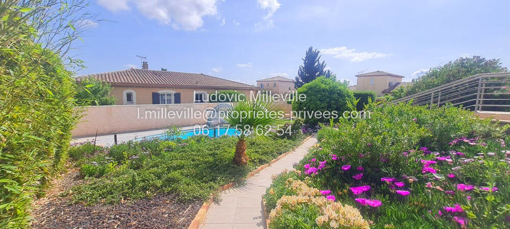 Vente Villa Jolie villa de 156m² avec grand  garage/piscine sur jardin paysager de 1161m² Magalas