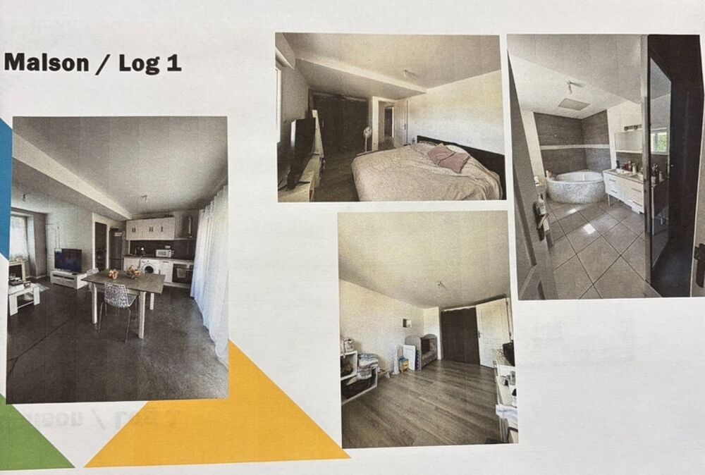 La Couronne. Ensemble de 4 maisons indépendantes louées