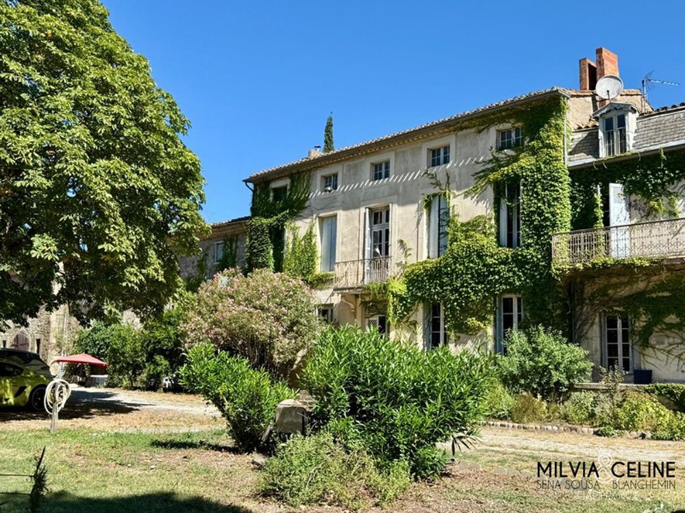 Propriete à vendre 32 pièces proche de CARCASSONNE (11) 2 habitations 522m2+ parc 2,82 hectares + dépendances