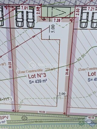  Terrain � vendre 439 m�