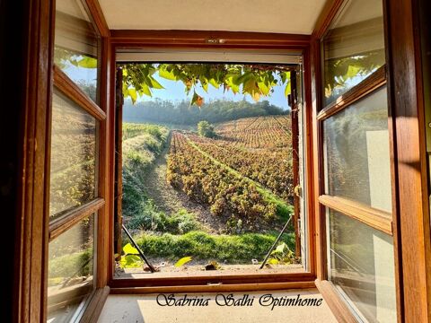   Maison de caract�re avec vue imprenable 156 m� � Terrain 2 500 m� � Ch�nas (69840) Maison - 6 pi�ce(s) - 151 m�