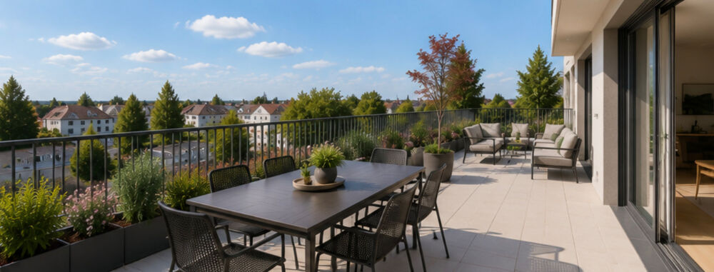 Vente Appartement T5 familial avec belle terrasse dans un quartier pavillonnaire recherché de Cachan Cachan