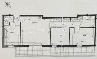  Appartement � vendre 3 pi�ces 58 m�