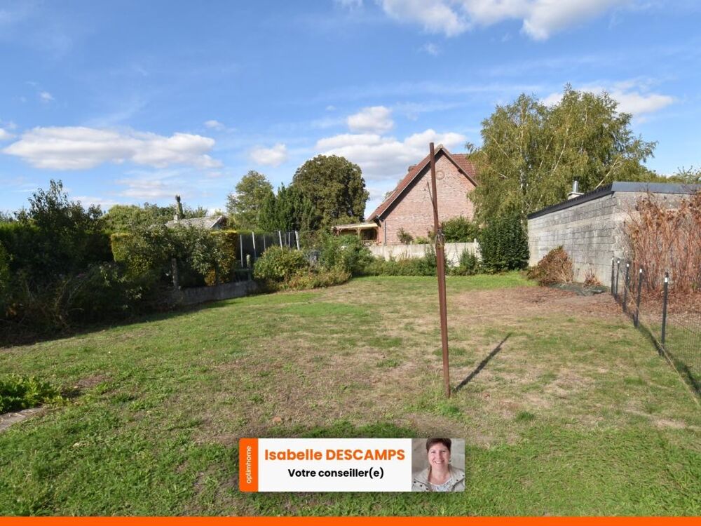 Semi Plain-Pied rénové  3 chambres  Jardin  Garage  Parking DROCOURT VILLAGE