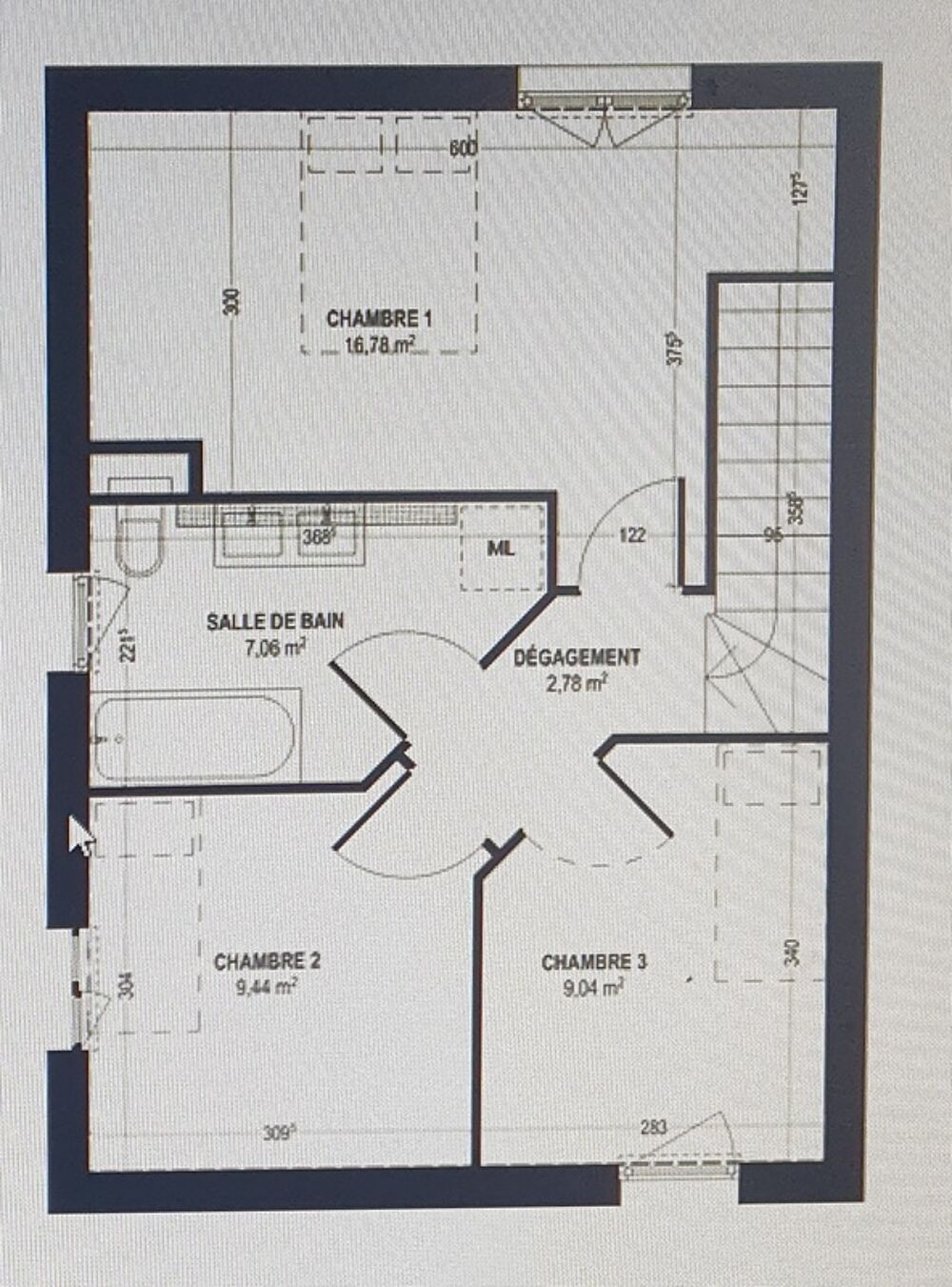 Vente Appartement Maison jumelée 91 m² + jardin + terasse+ garage  à vendre 4 pièces HOLTZHEIM (67) Holtzheim