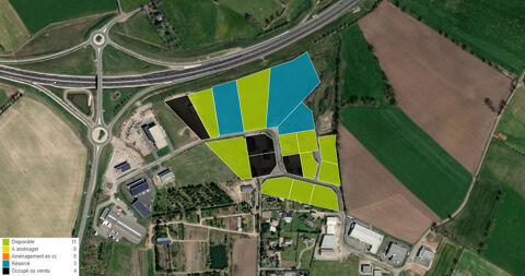 À vendre - Terrains industriels entre 2 000 et 3 000 m²  à Rodez, proche de Millau (12) 0 12450 Luc la primaube