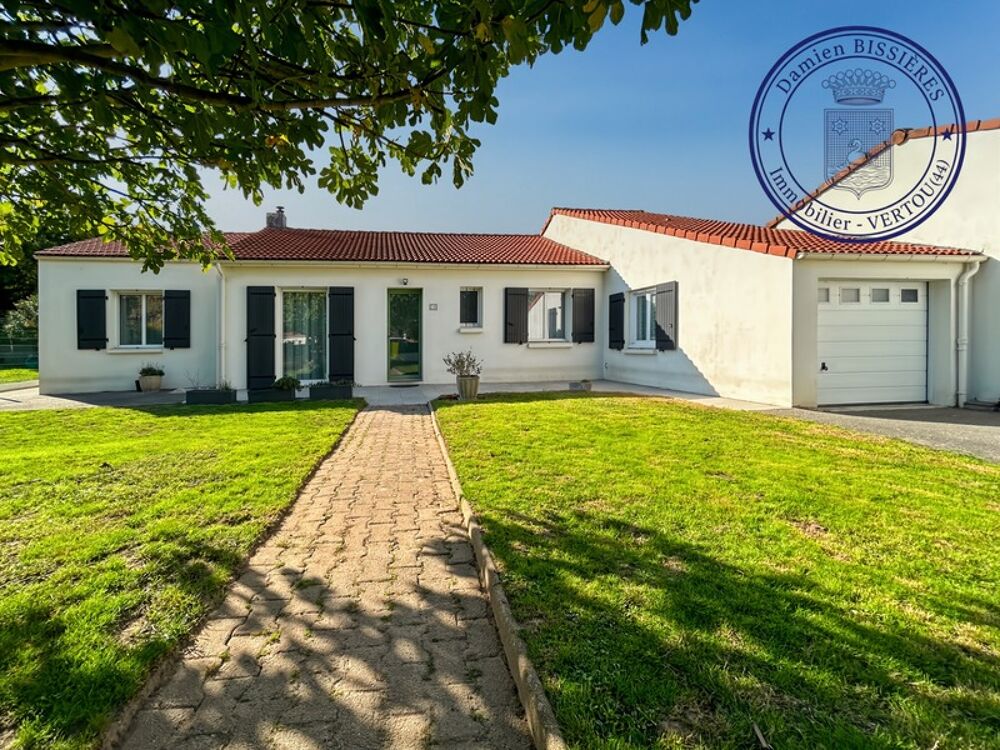 Maison à vendre, plain-pied, Haute-Goulaine, proche du bourg, 4 chambres, dépendance 20m2