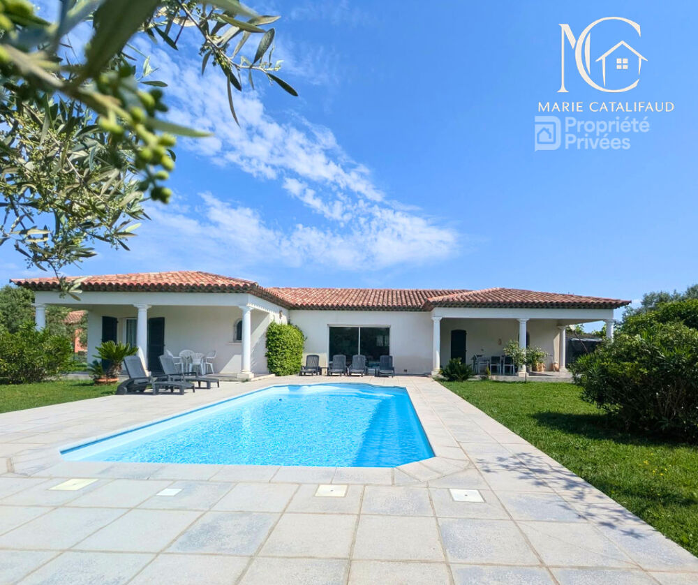 Vente Maison Villa plain pied avec piscine et double garage dans un quartier calme ! Le muy
