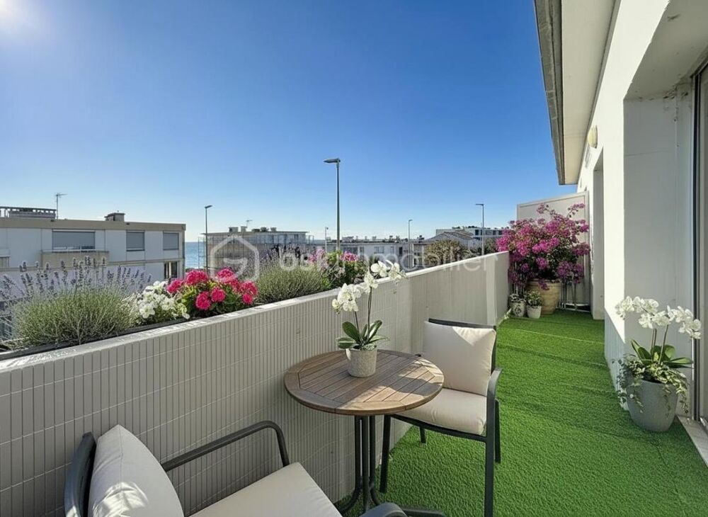 T2 avec terrasse & vue mer, dernier étage  Palavas-les-Flots