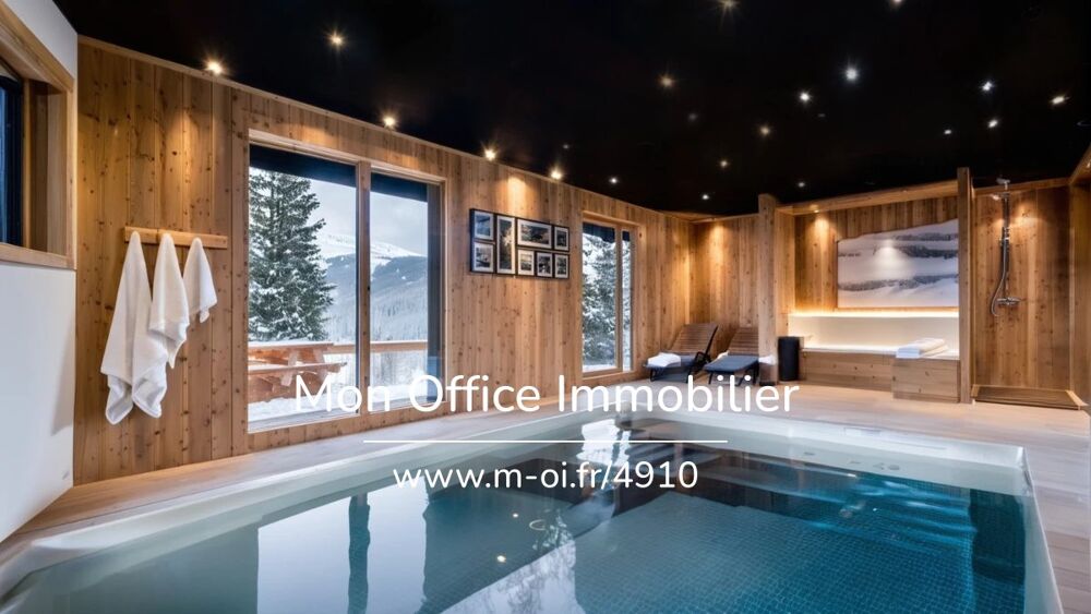 Référence : 6382-MBE - Chalet de Luxe à Serre Chevalier - 275m² - 5 Suites - Cinéma - Piscine