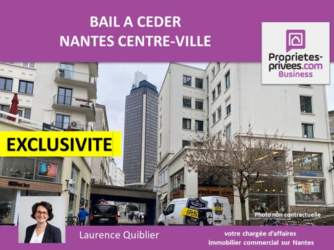 44000 NANTES - EXCLUSIVITE, BAIL A CEDER, LOCAL COMMERCIAL 77 m² 89600 44000 Nantes