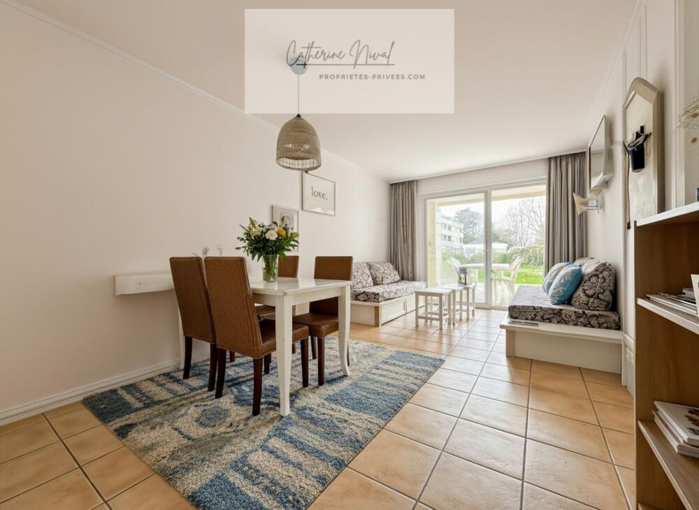 La Baule . Appartement 2 pièces, terrasse 25 m², résidence sécurisée avec piscines