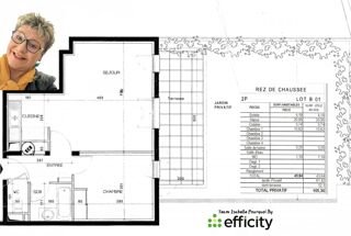  Appartement  vendre 2 pices 44 m