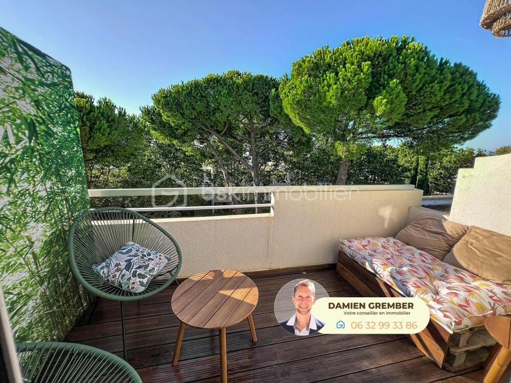 T3 duplex dernier étage clé en main, terrasse et parking  Ponant