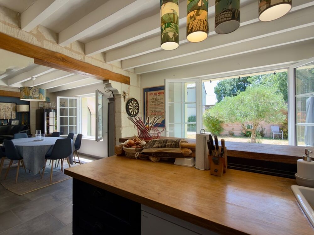 Vente Maison VARENNES SUR LOIRE, Longère rénovée de 134m² habitables / 151m² utiles avec garage et jardin Varennes sur loire