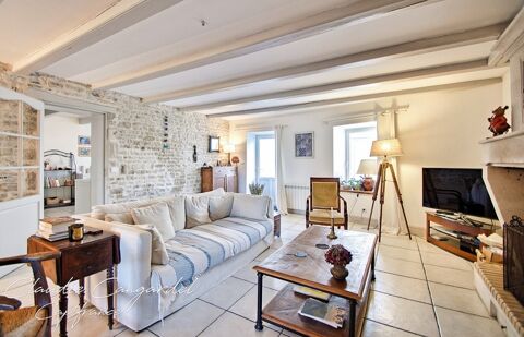   Maison de charme en pierre à vendre 6 pièces, 4 chambres à MARSILLY (17) Maison - 6 pièce(s) - 180 m²
