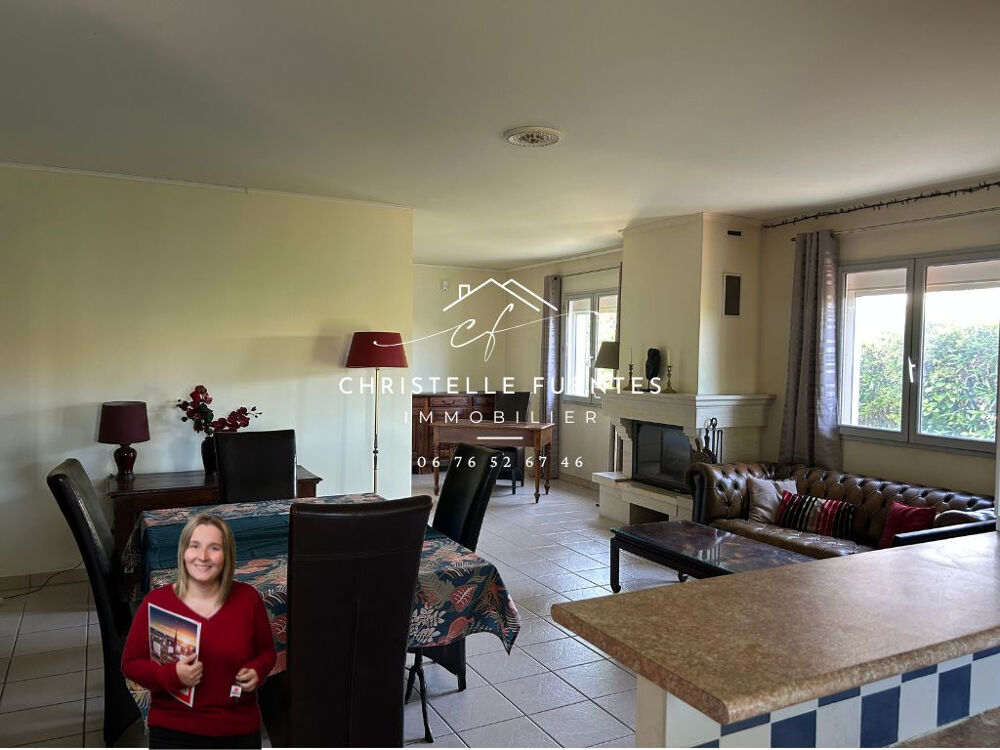 HÉRAULT - MÈZE (34140) - MAISON R+1 - 5 PIÈCES - 142 m² - GARAGE - TERRAIN PISCINABLE