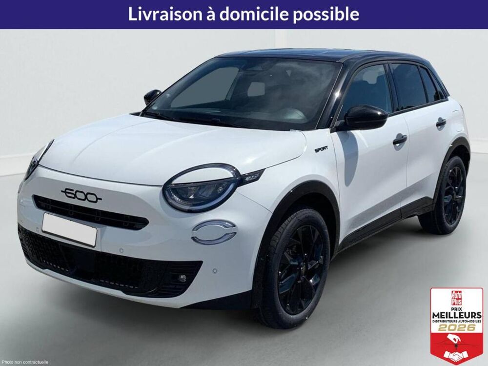 Fiat 600 T-Gen 3 1.2 Hybrid 145ch eDCT6 Sport 2026 occasion 10150 Lavau