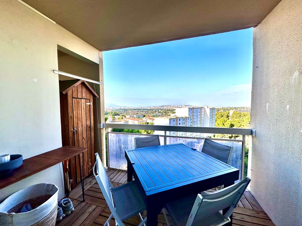 Vente Appartement Marseille 12ème, T4 de 90m2 + Terrasse + Places de parking + Cave + Possibilité de BOX Fermé EN SUS Marseille 12