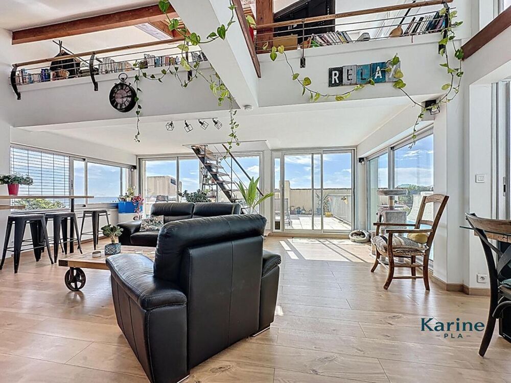 Vente Duplex T4 87m - Rooftop, Piscine & Vue Mer - St Pierre la Mer