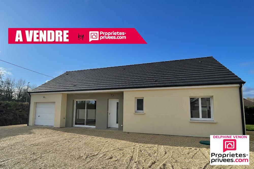 Maison neuve de plain pied avec 3 chambres dans le centre bourg de Saint Martin D Abbat
