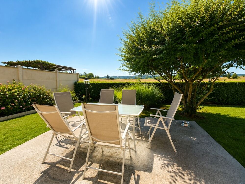 Maison 100 m²  Vie de plain-pied  4 chambres  Jardin sans vis-à-vis  Garage CAUVIGNY (60)