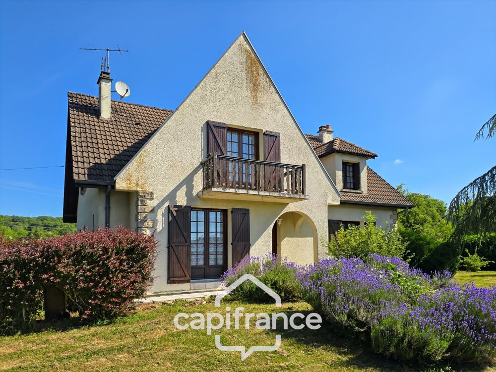 PRÉMERY (58)  Maison familiale de 144 m² sur sous-sol complet  4 chambres  Terrain arboré de 2 014 m²