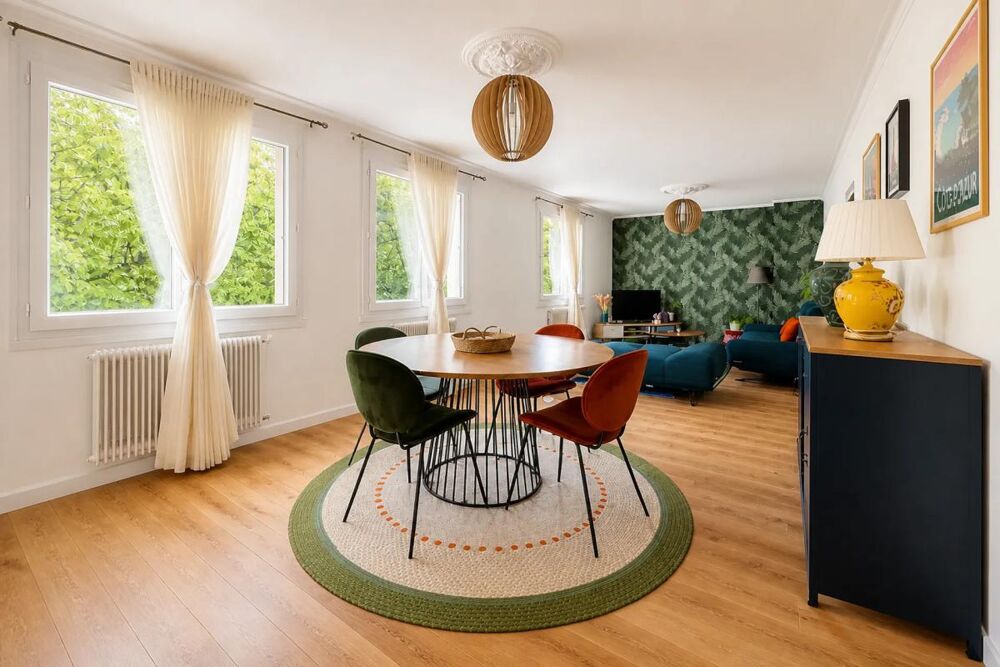 Appartement de 6 pièces de 115 m² à Nantes - 4chambres - Jardin 150m2