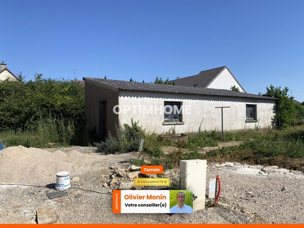 Vente Terrain Terrain à bâtir de 400,00 m² avec garage de 60 m2 existant, libre constructeur Saulon la chapelle