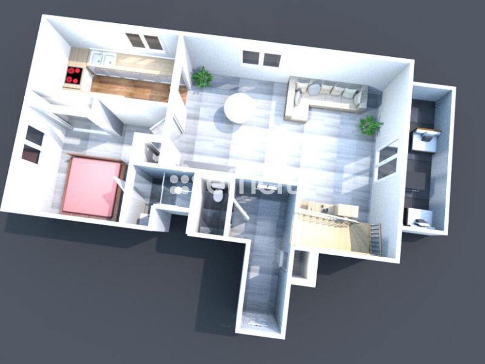 Appartement a louer vaureal - 4 pièce(s) - 86 m2 - Surfyn