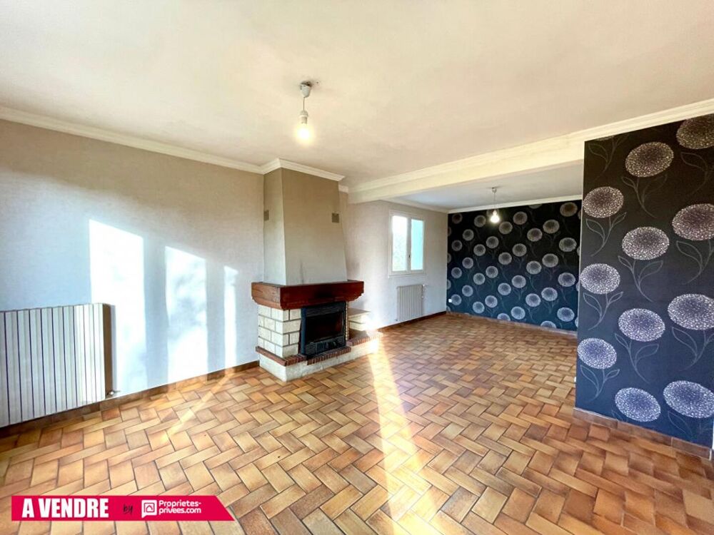 Maison de campagne 80 m2 sur terrain de 1 500 m², sans vis-à-vis