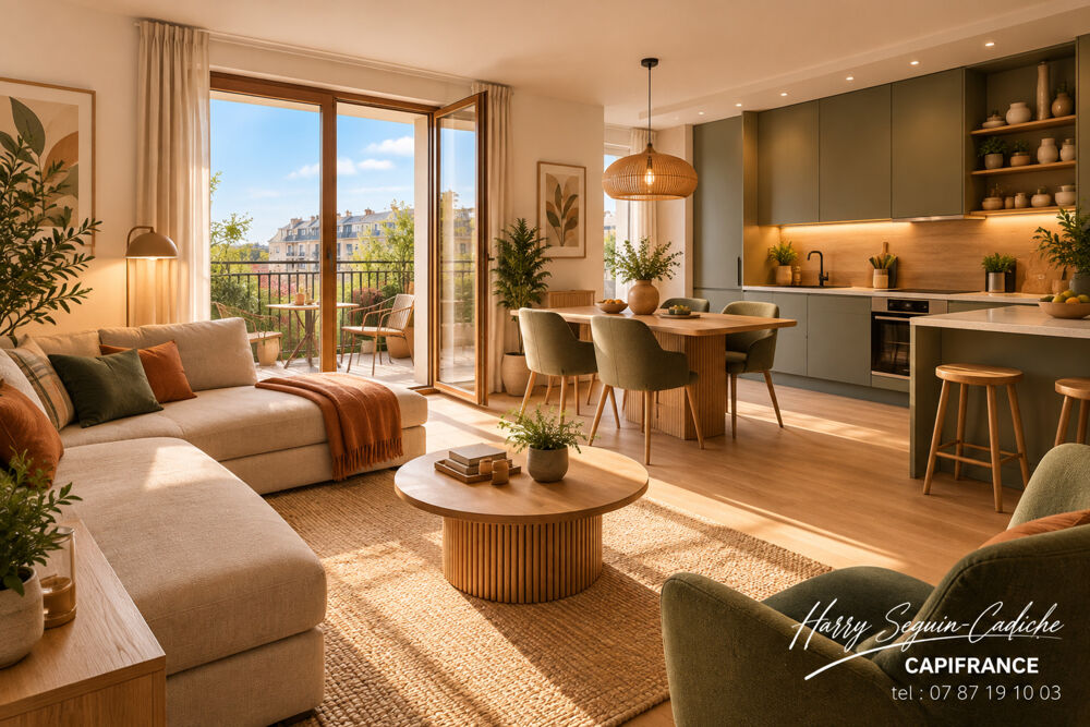 Vente Appartement Appartement à vendre 2 pièces CORMEILLES EN PARISIS (95) - T2 42,30 m² – Balcon exposé est + parking – Gare à 7 min à pied Cormeilles en parisis