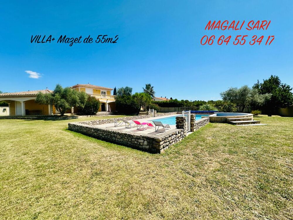 Vente Villa Villa Bagard 7 pièce(s) 245m2 (Villa + dépendances) Bagard