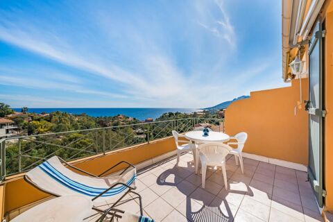   Charmant T2 vue mer � Th�oule-sur-Mer Appartement - 2 pi�ce(s) - 31 m�