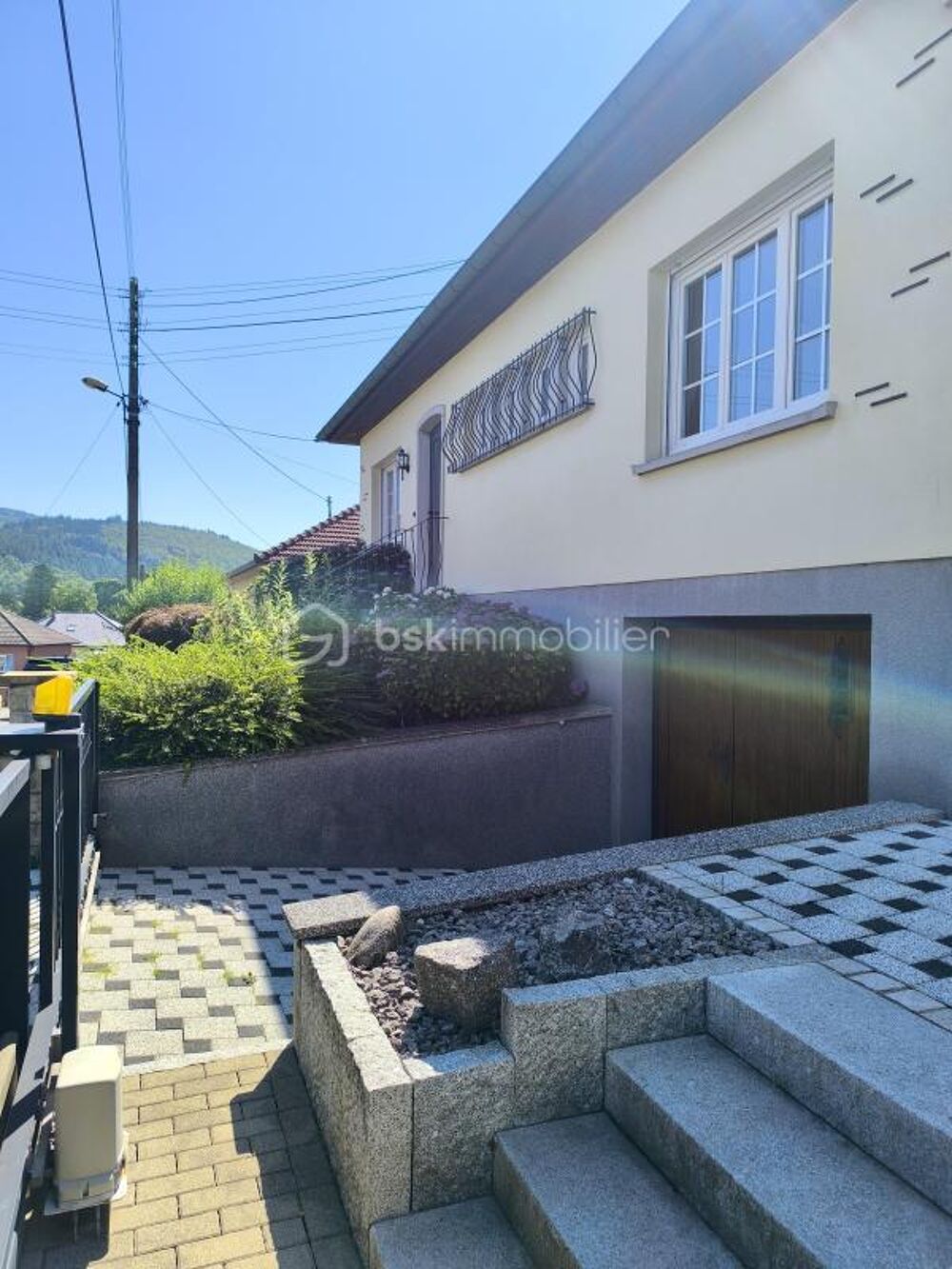 Vente Maison Maison individuelle de plain-pied 76 m2, 4 pièces, 2 chambres, terrain clôturé 3 ares 87 – Vue Montagnes Masevaux niederbruck