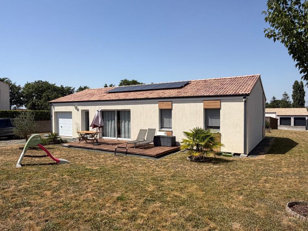 CHATEAU GUIBERT (85) - LA MAINBORGERE - VILLA DE PLAIN PIED 2020/4 CHAMBRES AVEC GARAGE SUR 1353M² CLOS