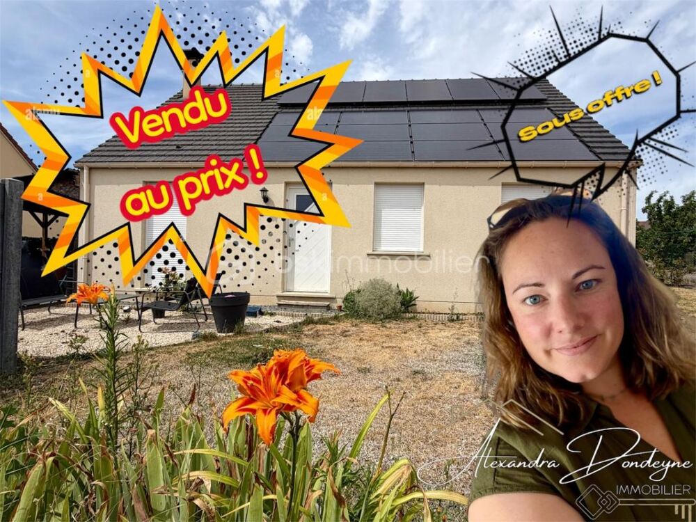 Maison individuelle de plain-pied  Secteur Andé (27)  3 chambres  Jardin de 845 m²
