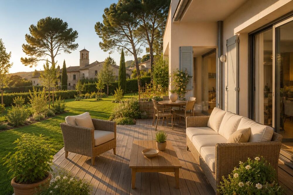 3 pièces + GRAND JARDIN