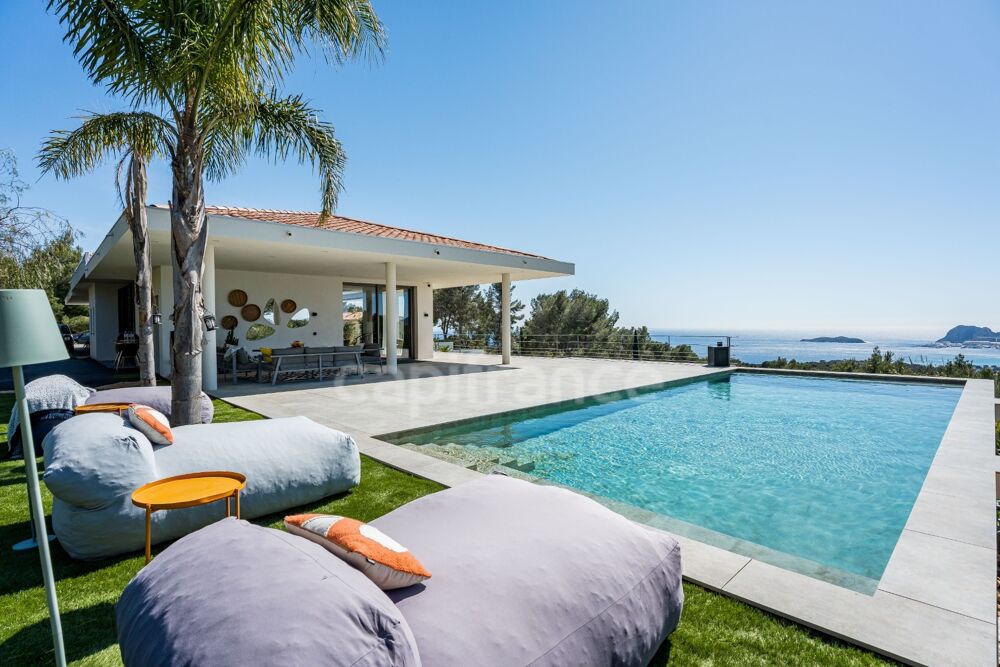 Propriété contemporaine d'exception avec vue mer panoramique à vendre 7 pièces CEYRESTE (13)