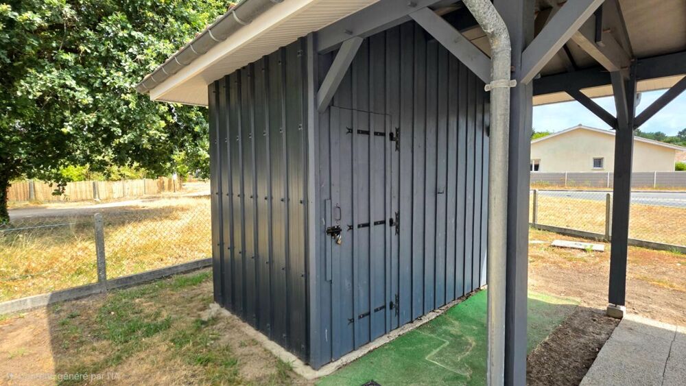 Maison de 3 pièces avec jardin et cabanon