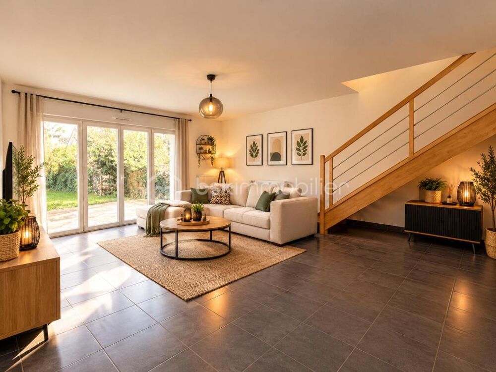 Vente Maison FLEURY-LES-AUBRAIS – Maison récente 2016 – 86,59 m² – 3 chambres – Jardin & 2 places de parking Fleury les aubrais