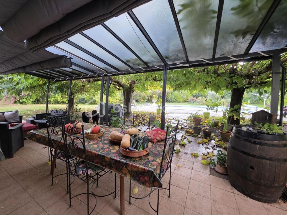 MAISON BARBASTE 170 m² - 4 CHAMBRES- jardin 6040 m²