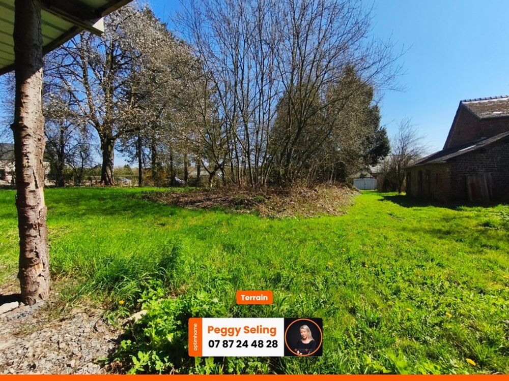 Vente Terrain Terrain à vendre de 1 068,00 m² MONDREPUIS (02) Mondrepuis