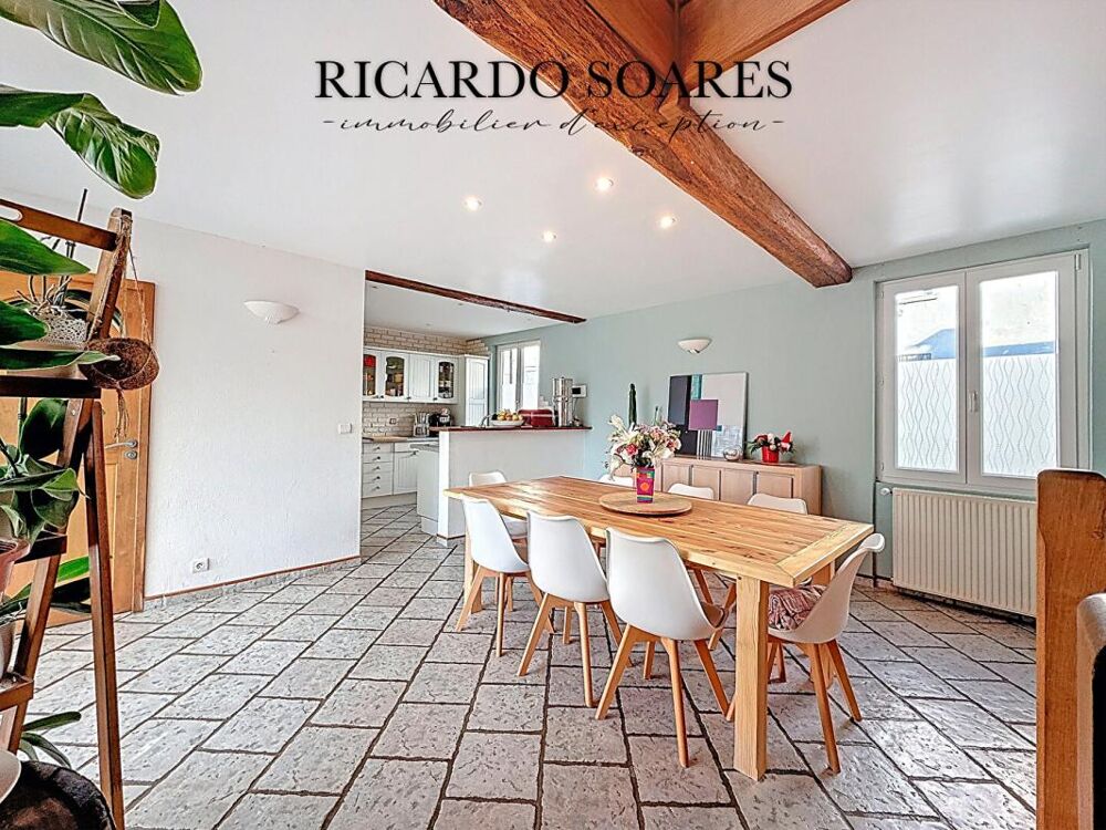 Vente Maison LIANCOURT 60140 - MAISON DE CARACTÈRE 197m2 / 4 CHAMBRES / DEPENDANCE HABITABLE / SOUS-SOL TOTAL / JARDIN 770m2 Liancourt