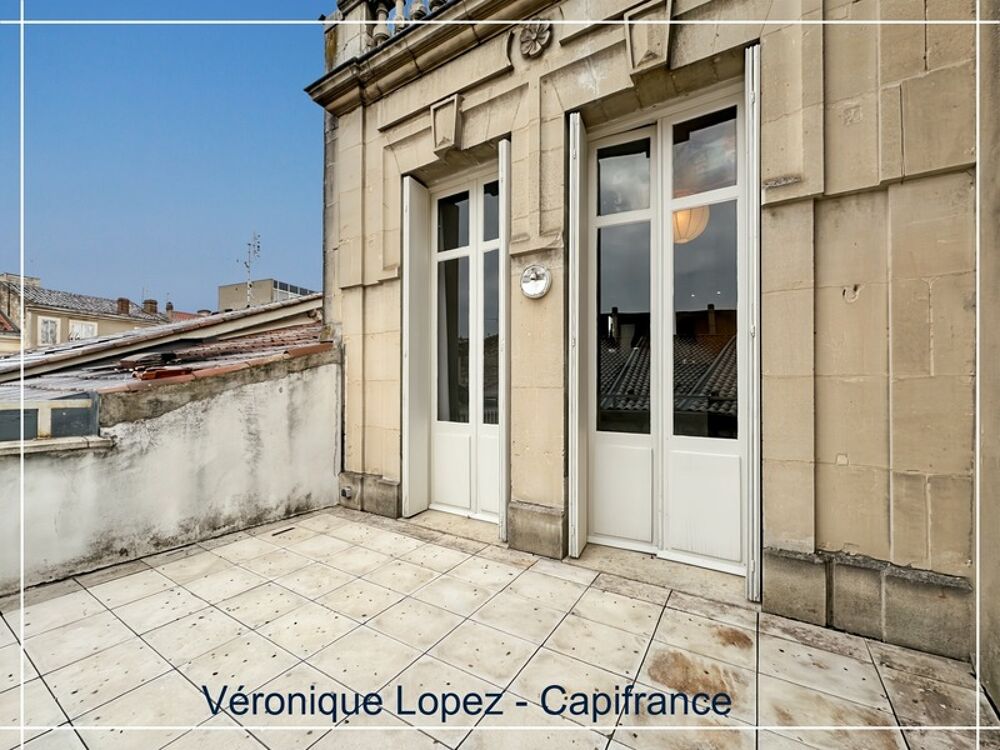 Agen, coeur de ville, appartement de charme T3 avec terrasse et parking
