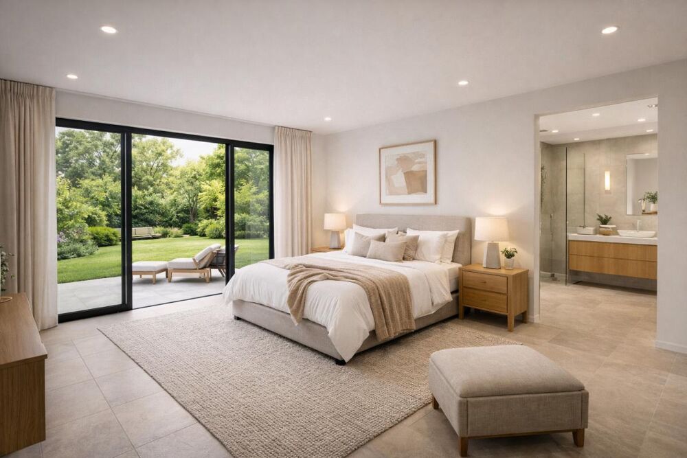 Maison T4 de plain-pied + jardin de 217 m²